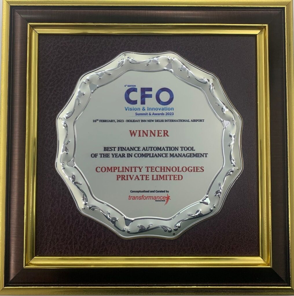 Best Finance Automation Tool of the Year in Compliance Management (2023)