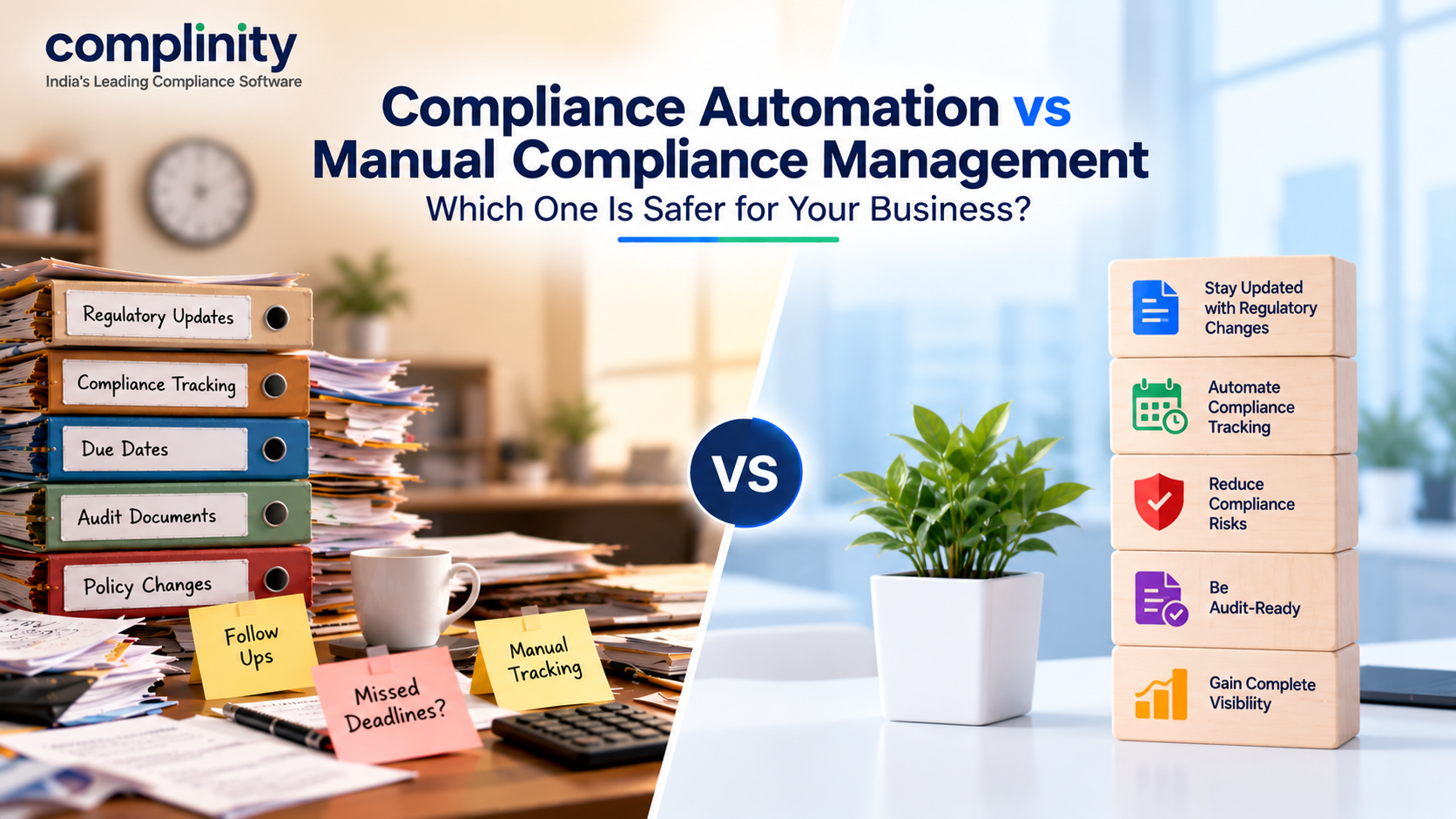 Compliance automation vs Manual compliance management